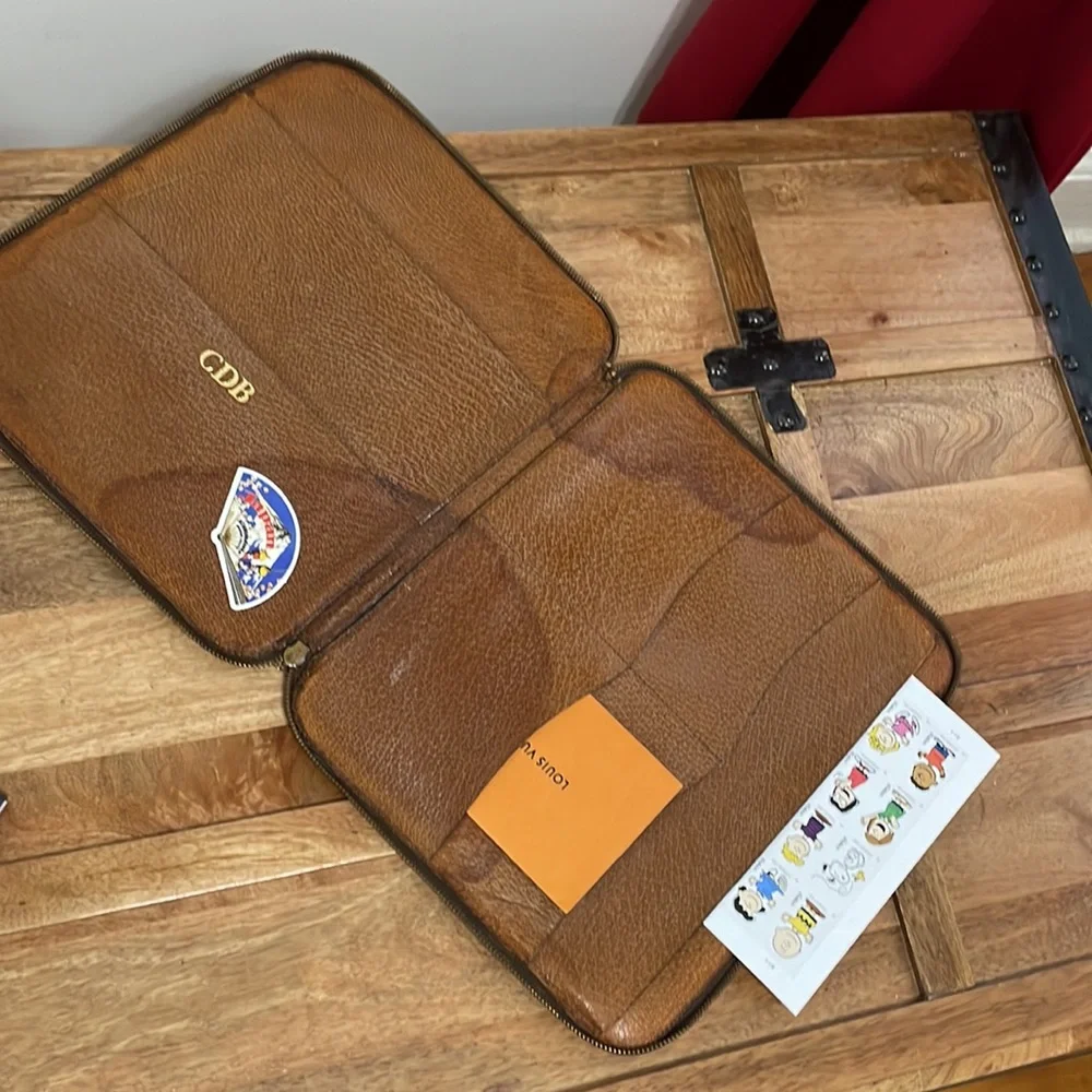 Louis Vuitton Vintage Documents Case.
